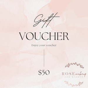 Rose Makeup & Beauty E-Gift Voucher