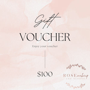 Rose Makeup & Beauty E-Gift Voucher